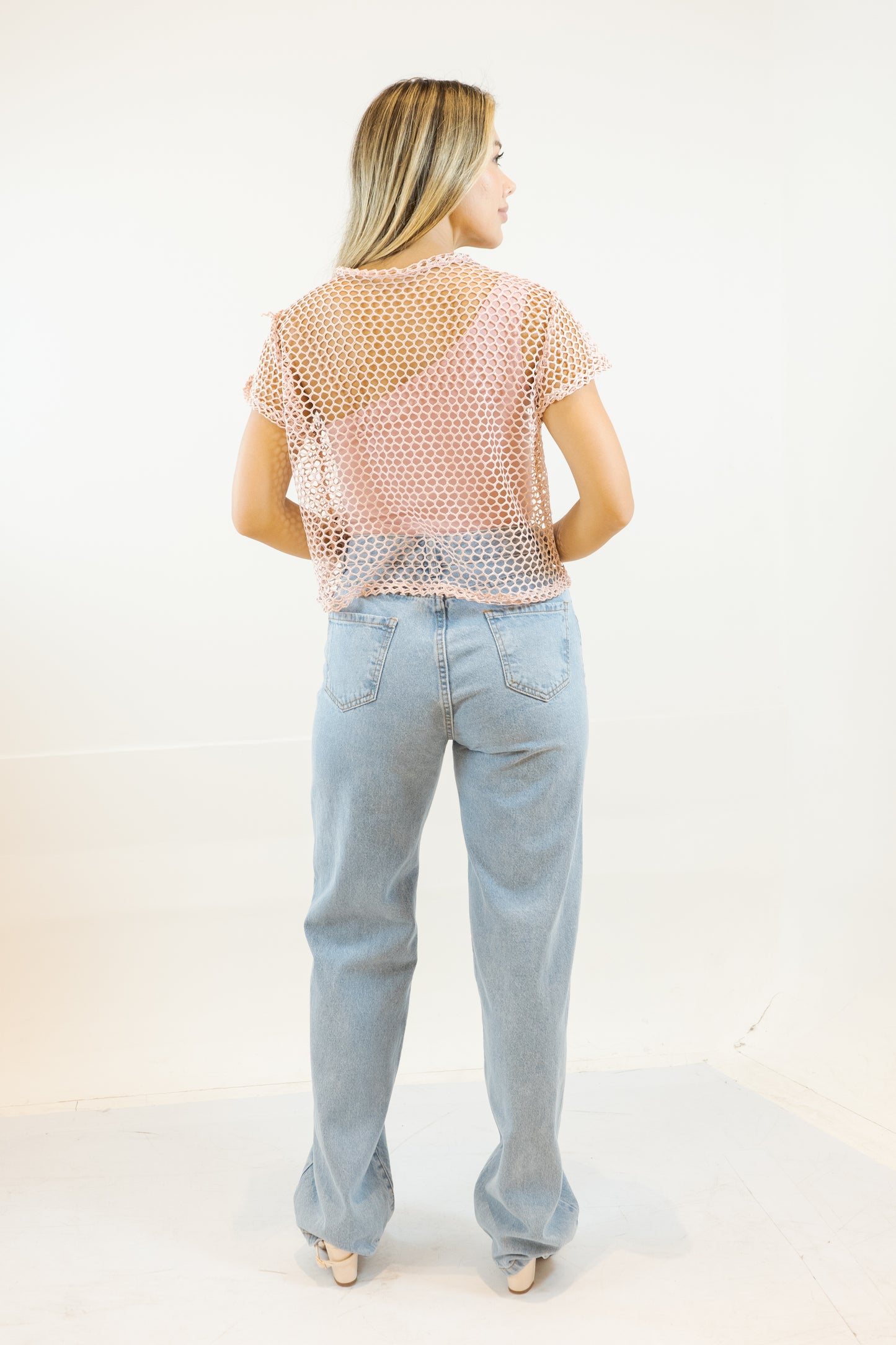 CAMISETA SINDY - COLOR ROSA