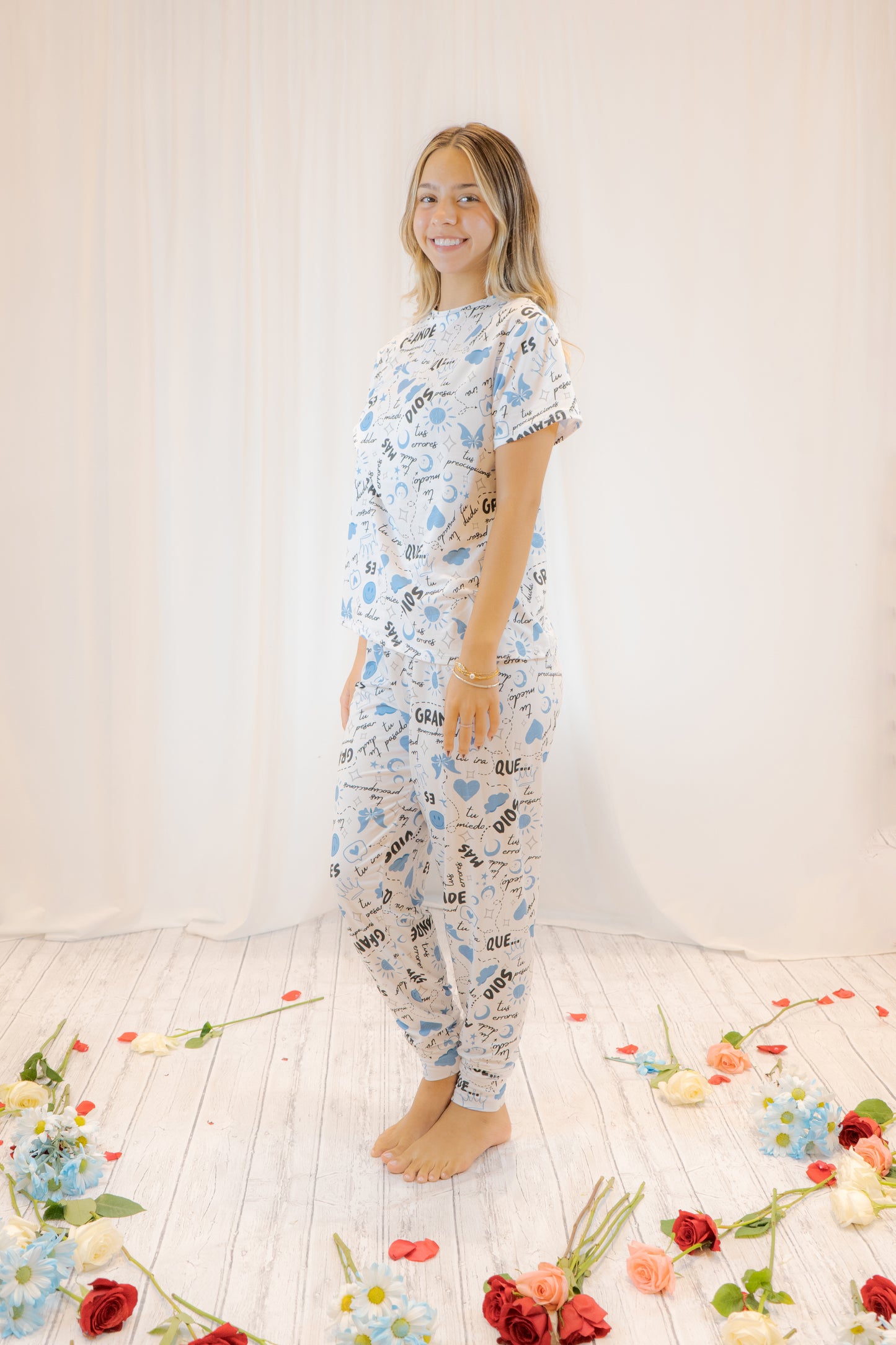 PIJAMA DIOS - SET PANTALON SUBLIMADO