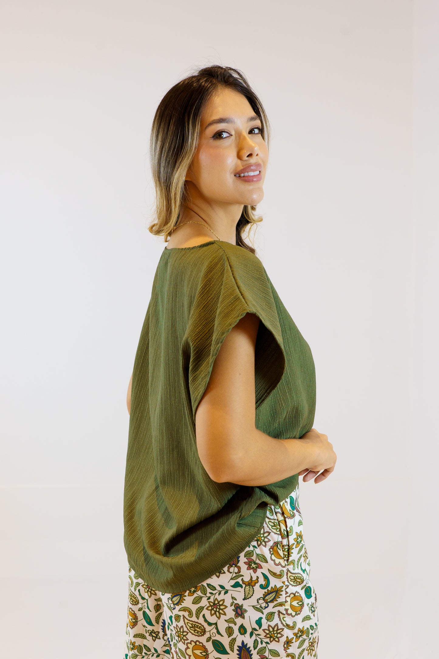 BLUSA ISABELLA OLIVETO