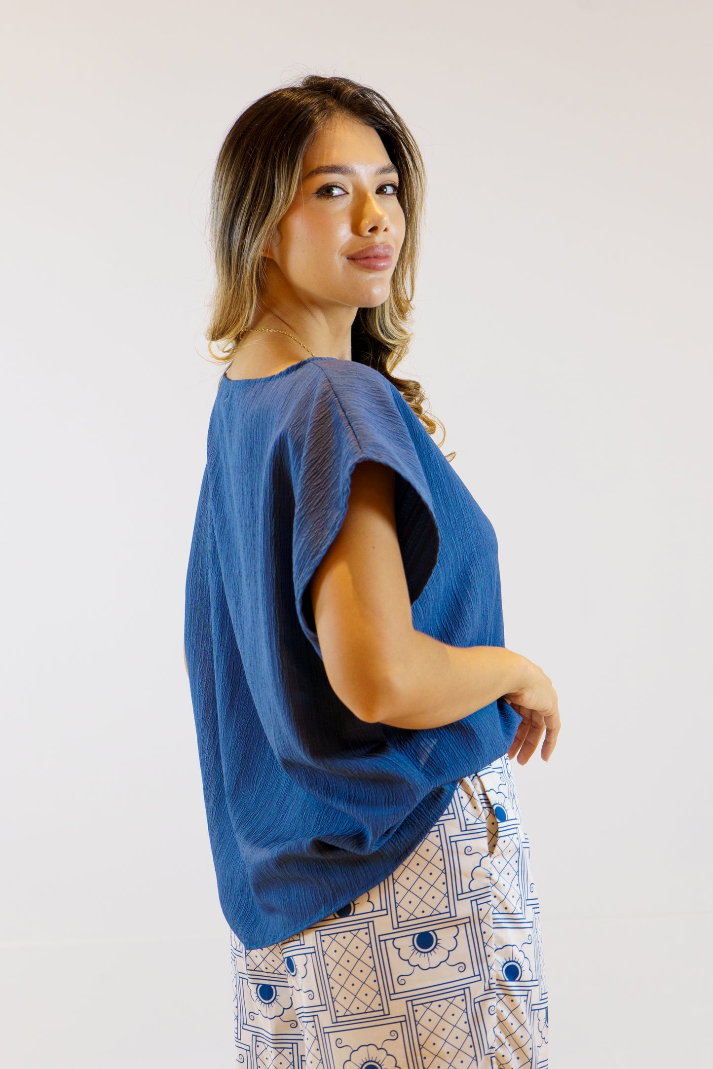 BLUSA ISABELA INDIGO