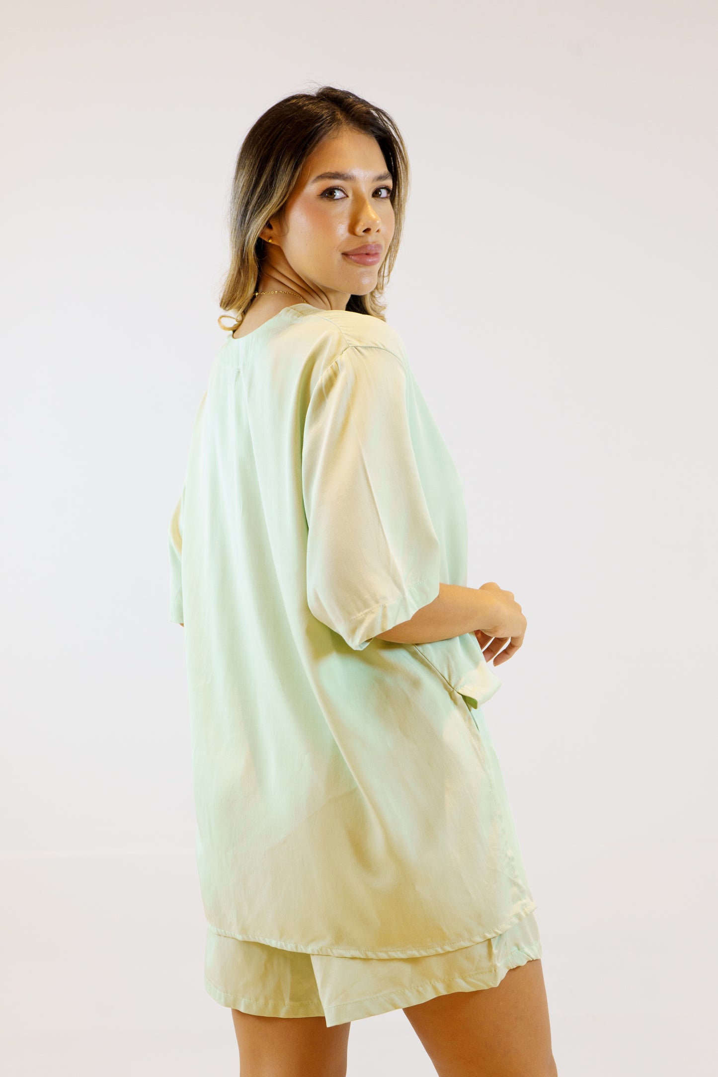 BLUSA ZAFIRO VERDE PASTEL
