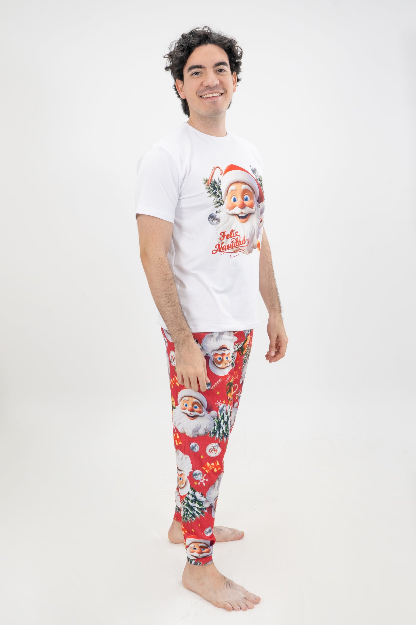 PIJAMA PANTALON LARGO HOMBRE SANTA