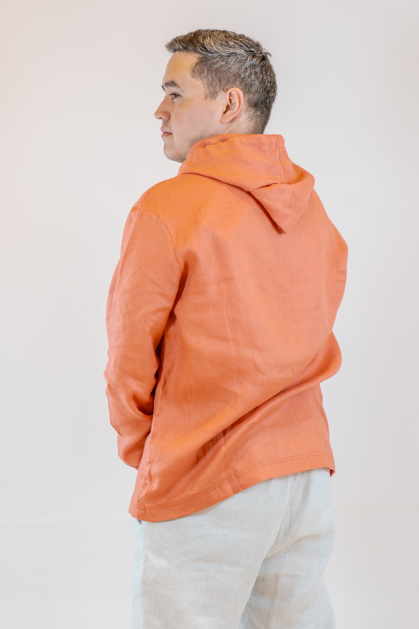 HOODIE LINO MANGA LARGA GINGER DE HOMBRE