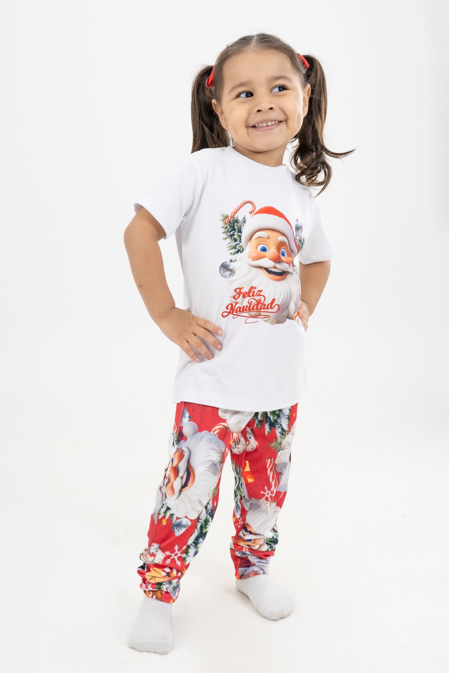 PIJAMA PANTALON LARGO NIÑOS SANTA