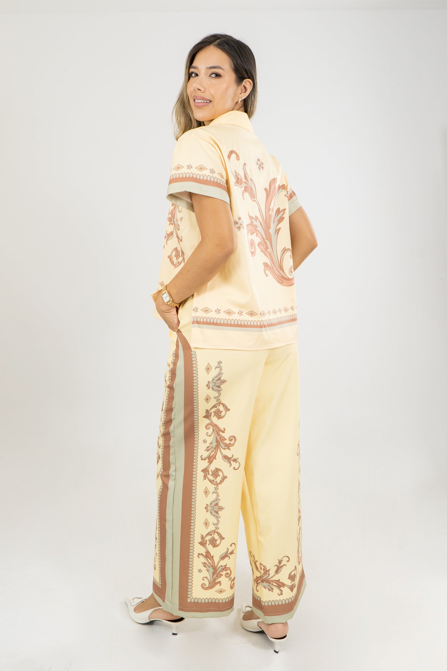 PANTALON DUNA ETERNA - COLOR AMARILLO