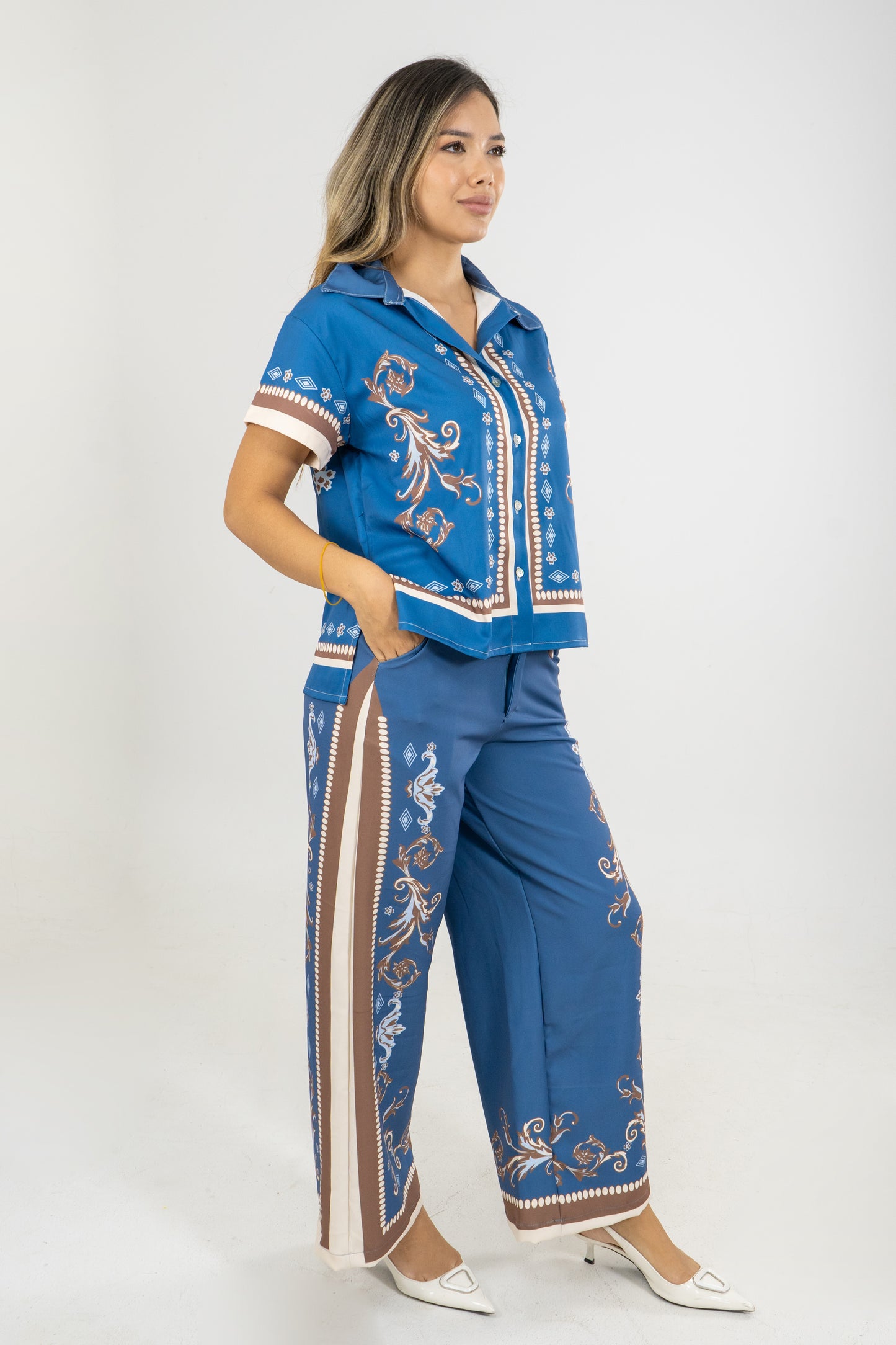 PANTALON DUNA ETERNA - COLOR AZUL