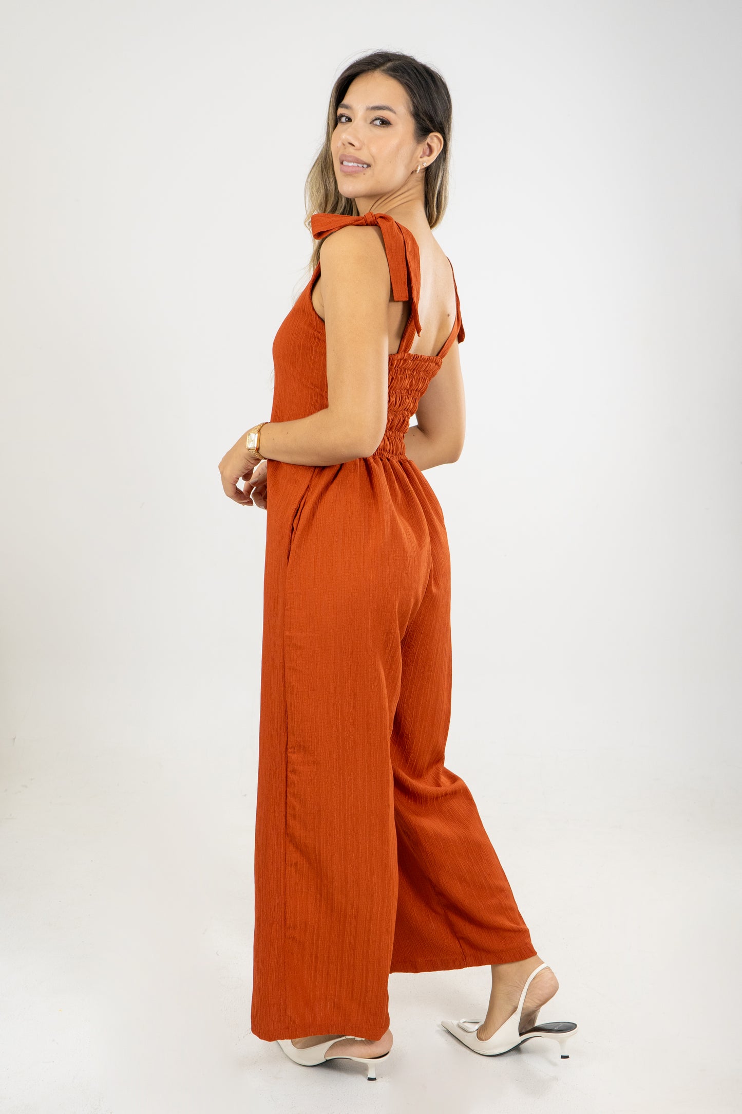 ENTERIZO KATTY - COLOR TERRACOTA