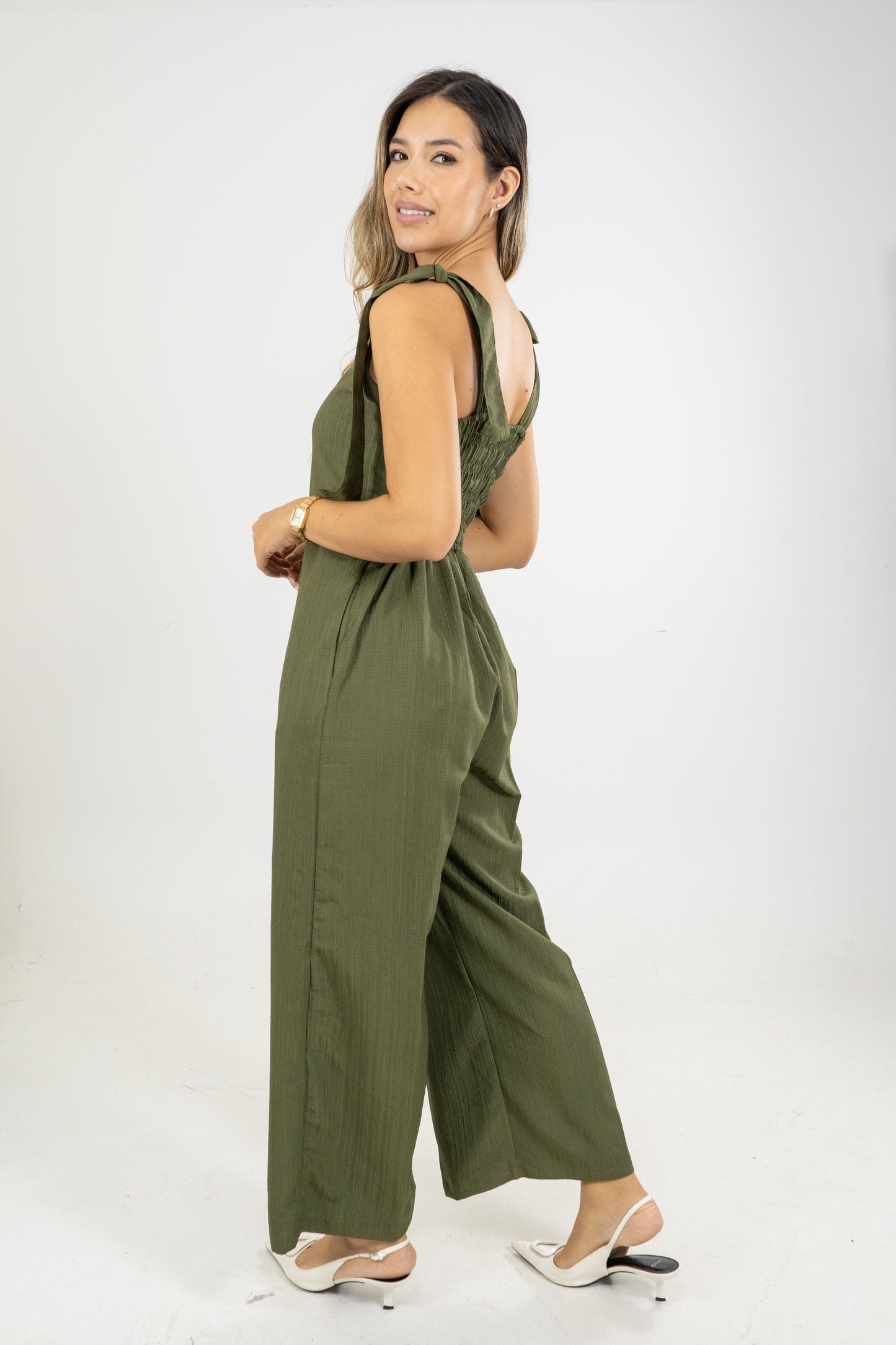 ENTERIZO KATTY - COLOR VERDE MILITAR