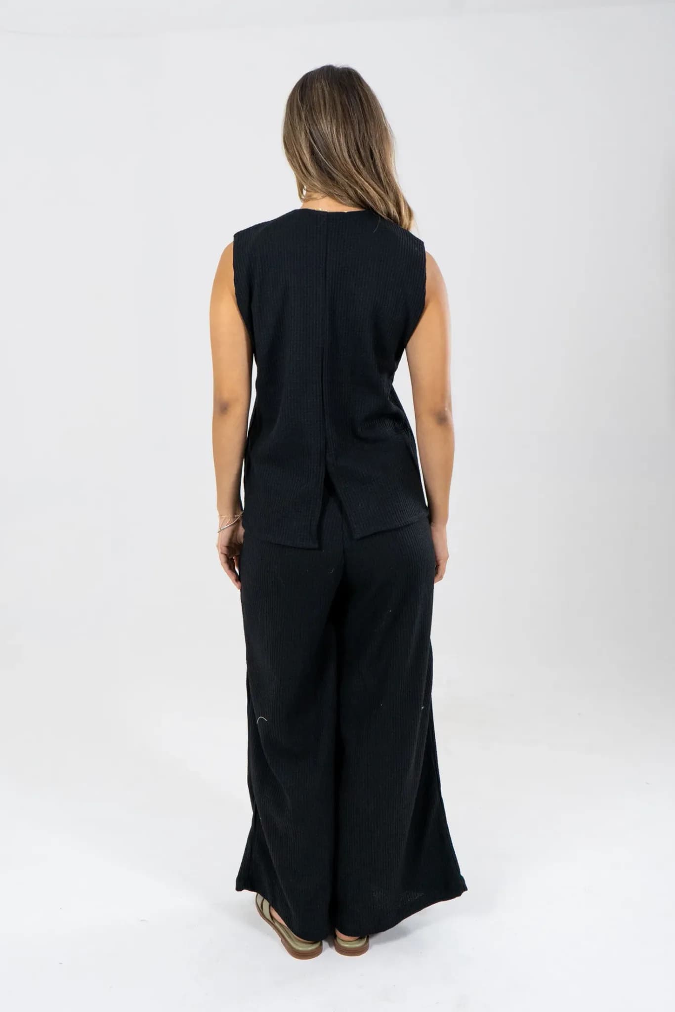Chaleco johana horizonte · NEGRO