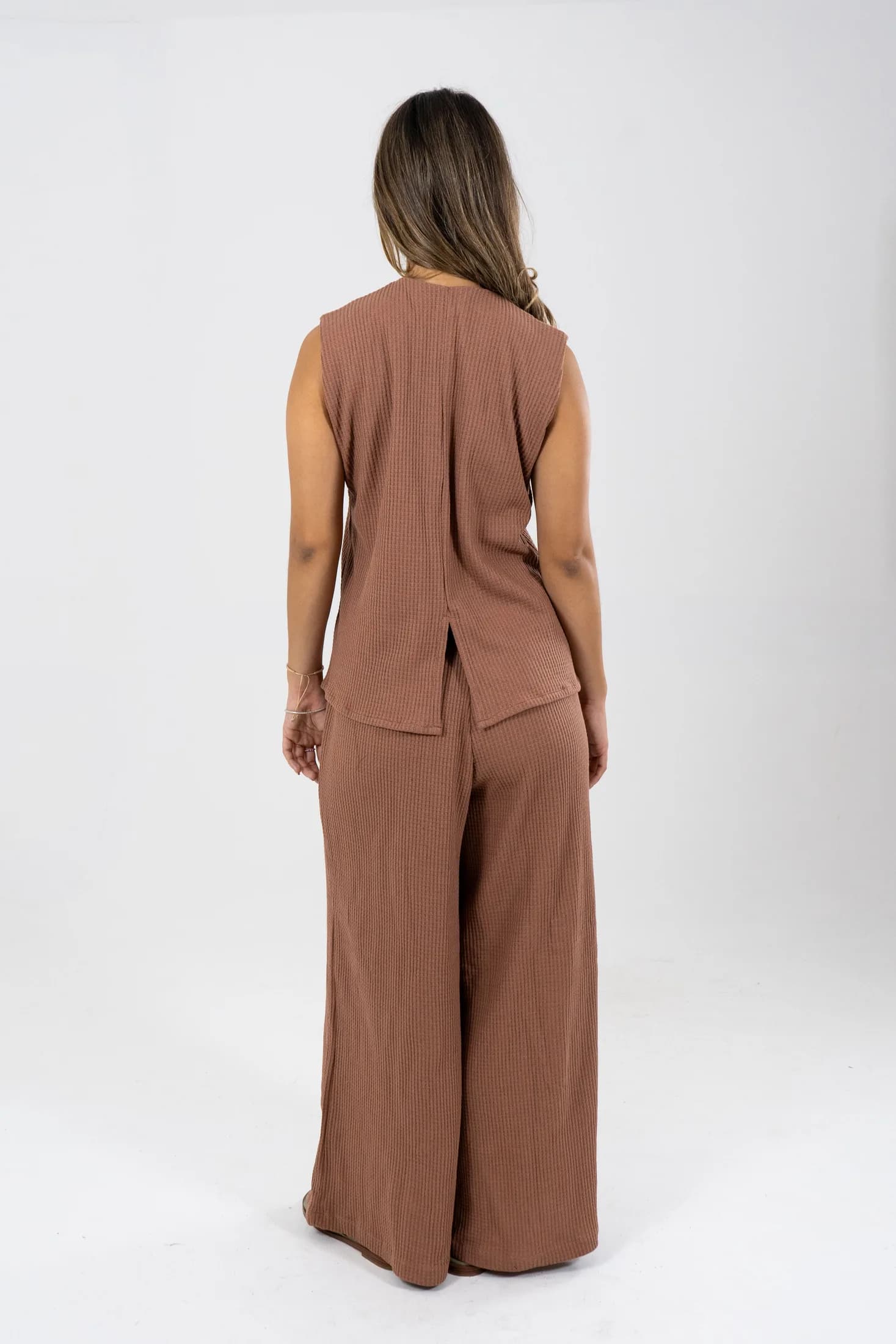 Chaleco johana horizonte · MARRON