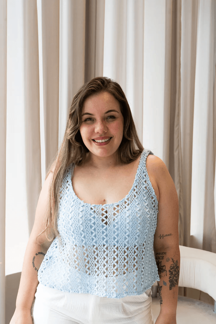 Blusa Nadia · CELESTE