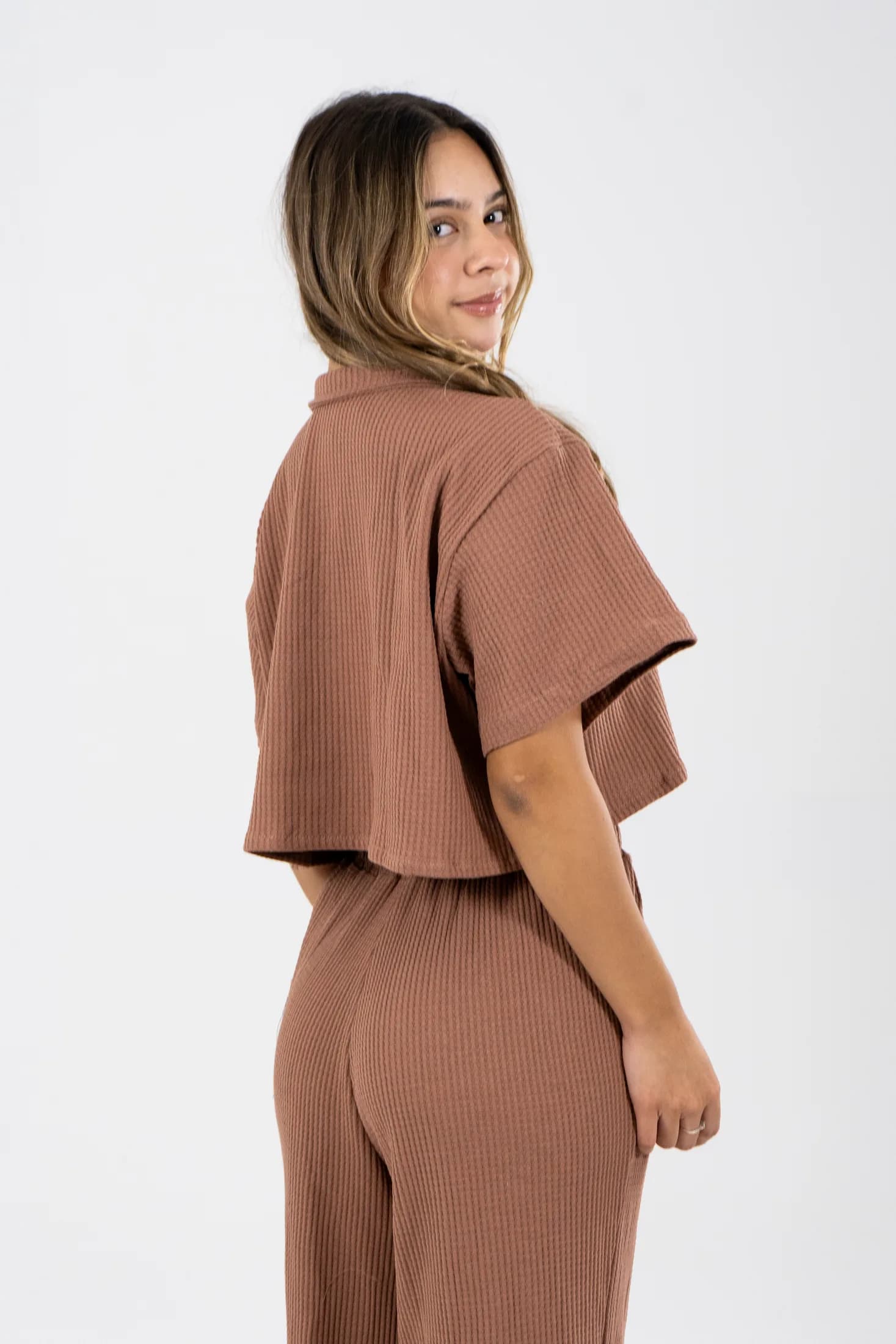 camisa ariadna horizonte · MARRON