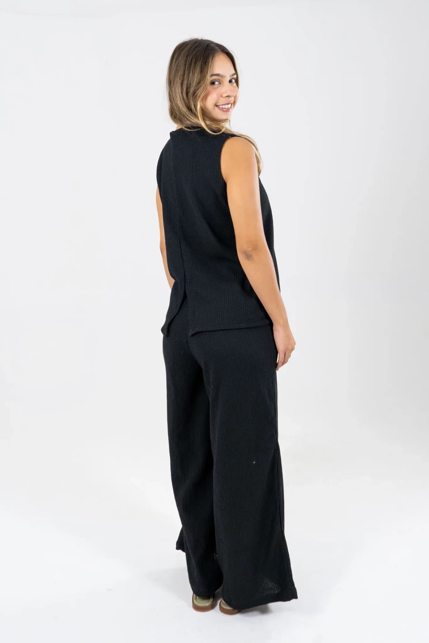 Chaleco johana horizonte · NEGRO