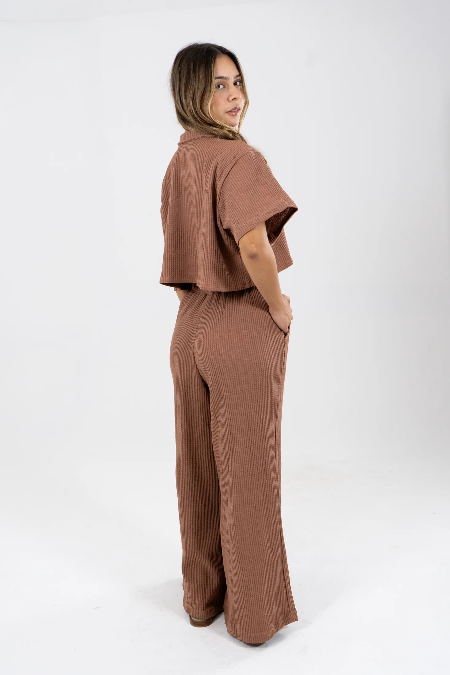 camisa ariadna horizonte · MARRON