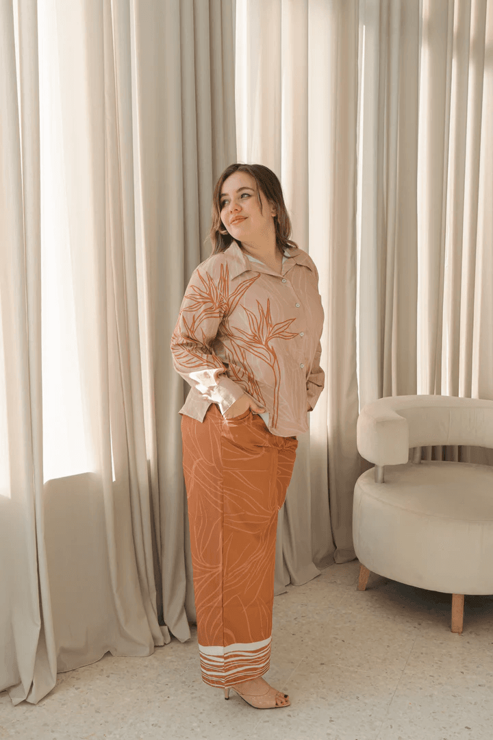 Pantalon Duna Aves Del Paraiso · TERRACOTA