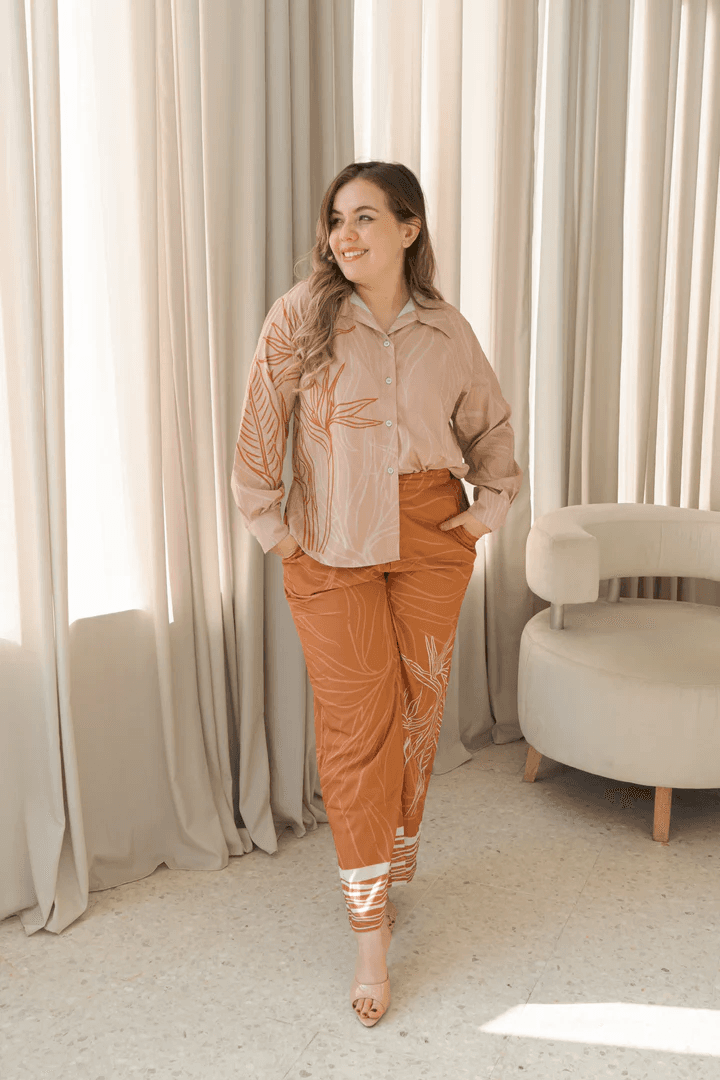 Pantalon Duna Aves Del Paraiso · TERRACOTA