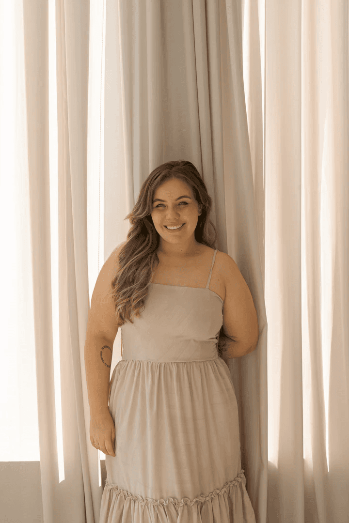 Vestido Luna Esencia Viva · BEIGE