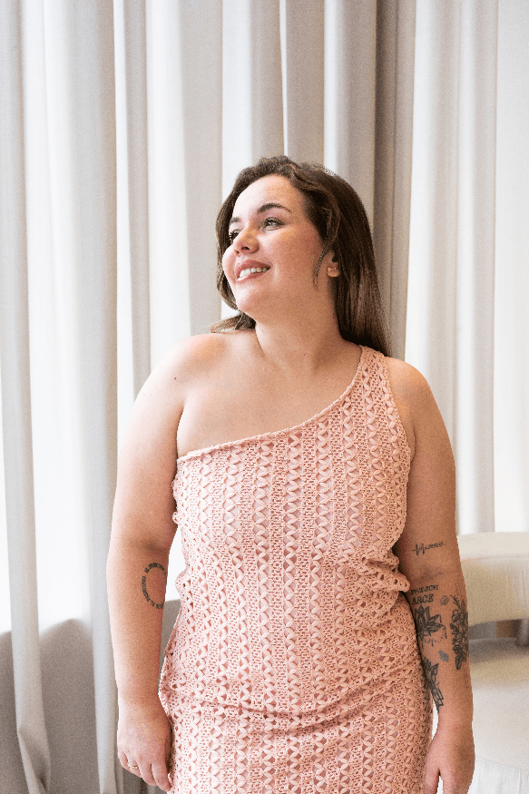 Vestido Huda · ROSA