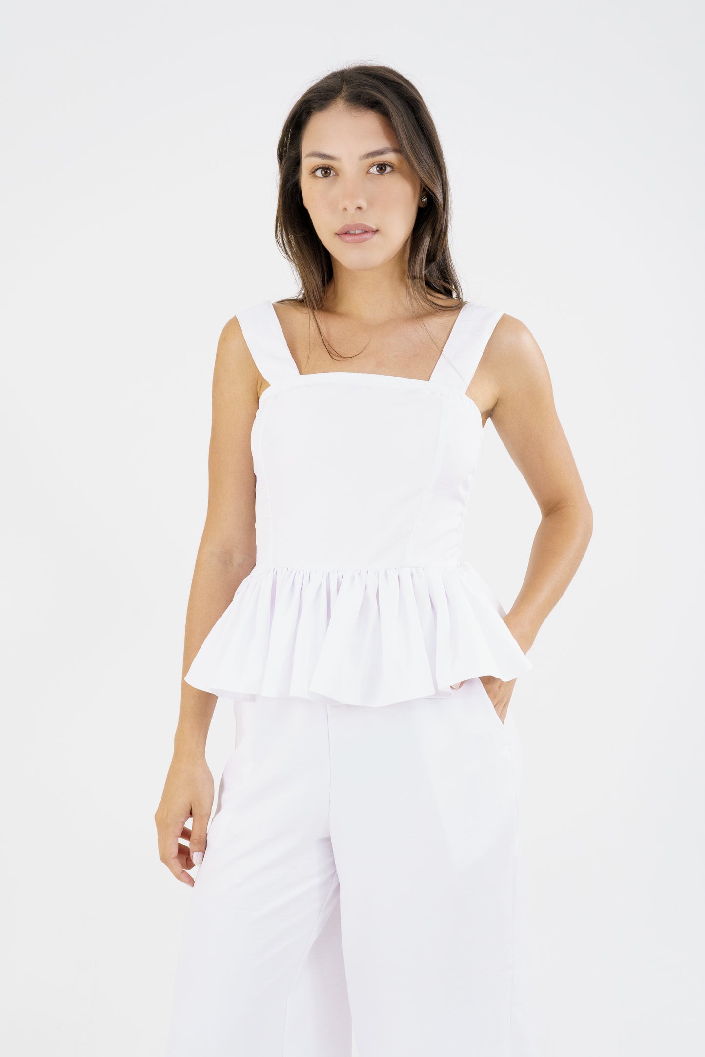 PANTALON LUZ - BLANCO