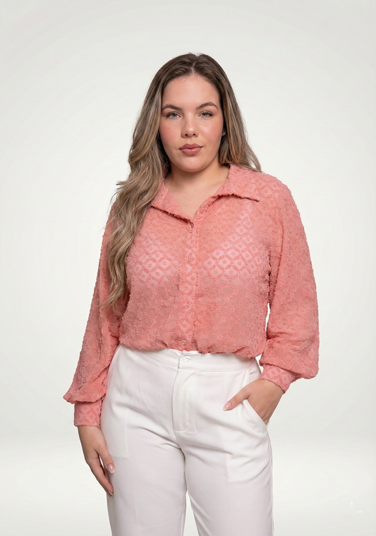 CAMISA GAVIOTA ROSA VIEJO