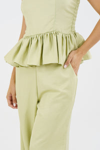 PANTALON LUZ - VERDE