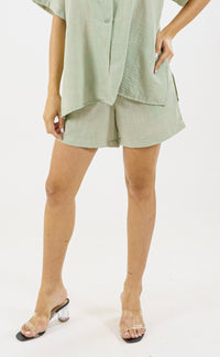 SHORT GRETA V- VERDE