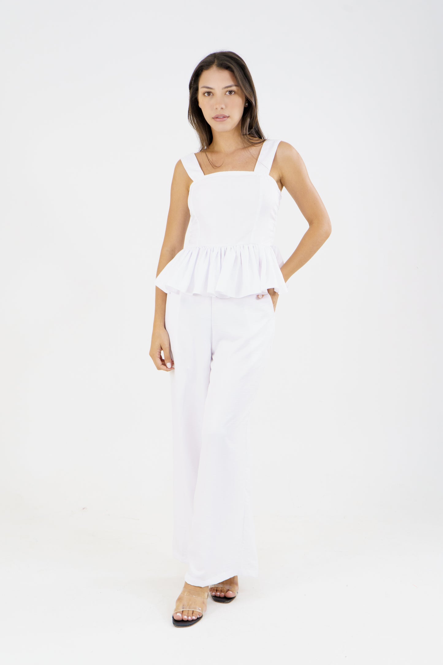 PANTALON LUZ - BLANCO