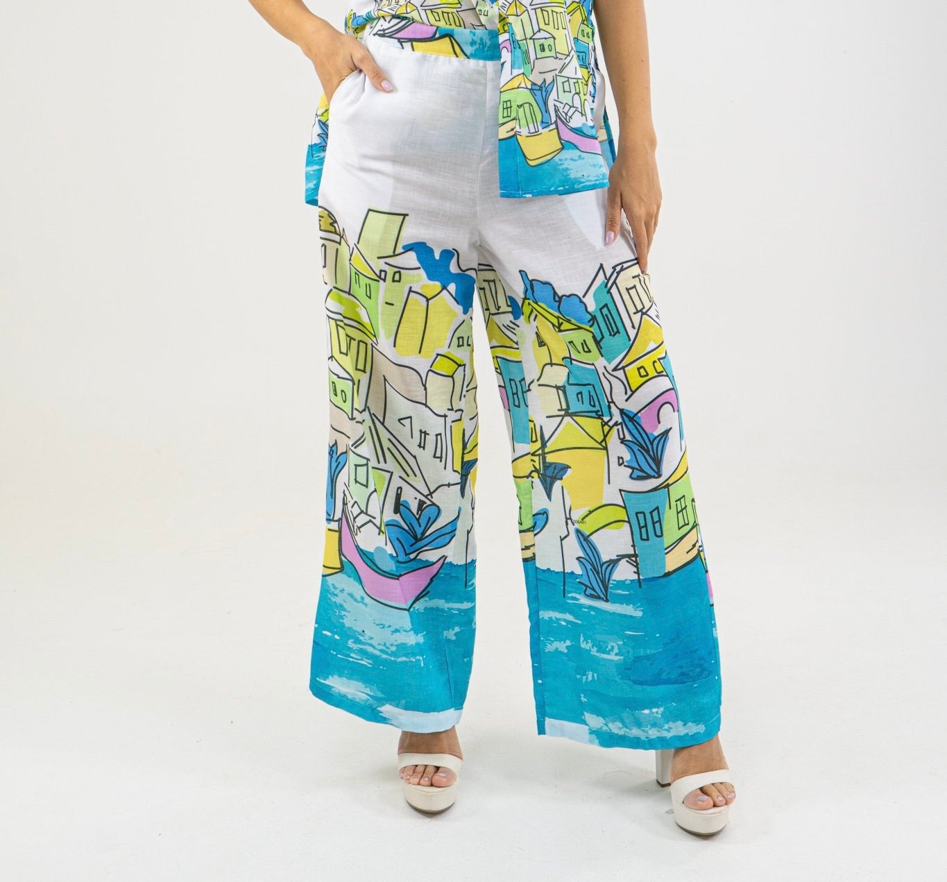 PANTALON JAMAICA I - AZUL