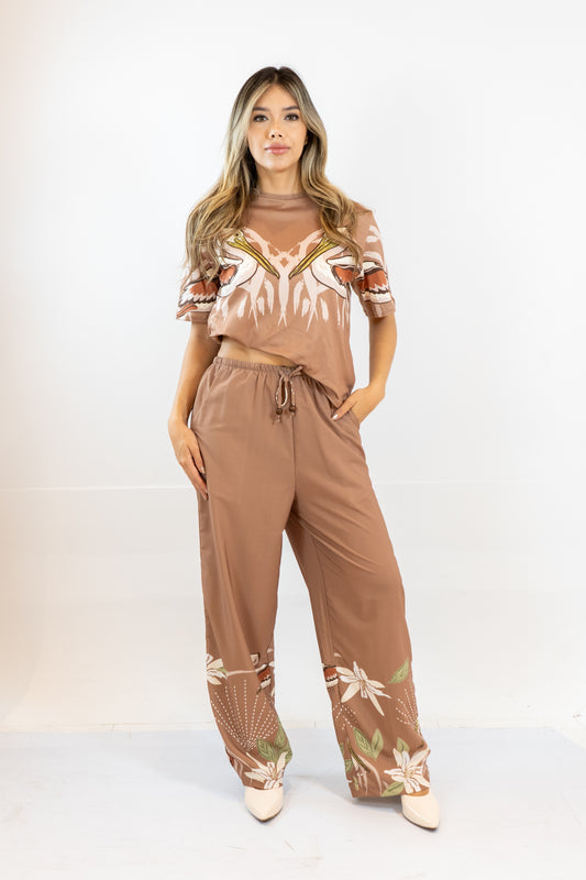 PANTALON MAY PELICANOS - COLOR CAMEL