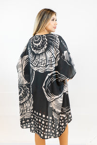 KIMONO IBIS - COLOR NEGRO