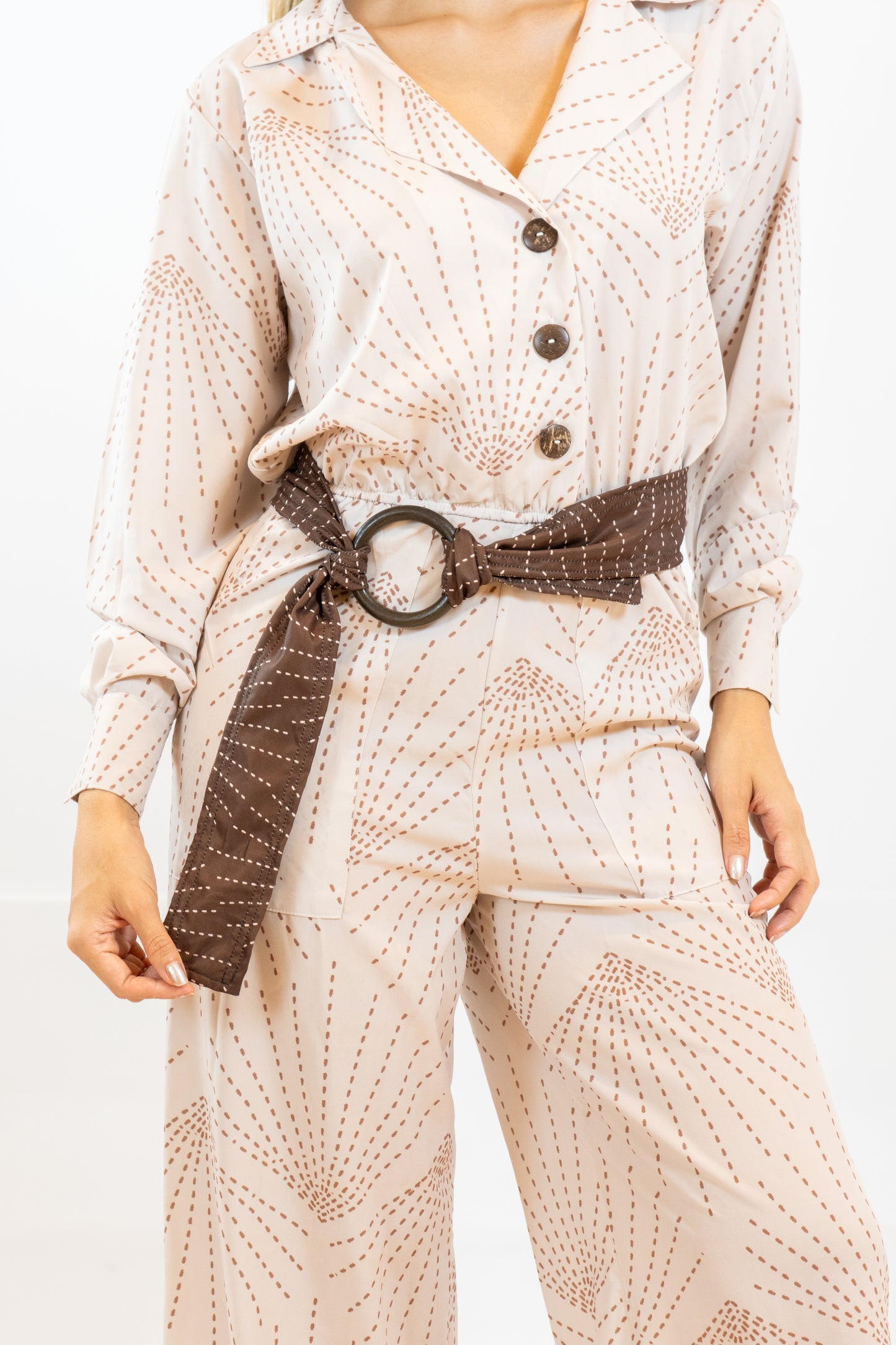 ENTERIZO ARGENTA PELICANOS - COLOR BEIGE