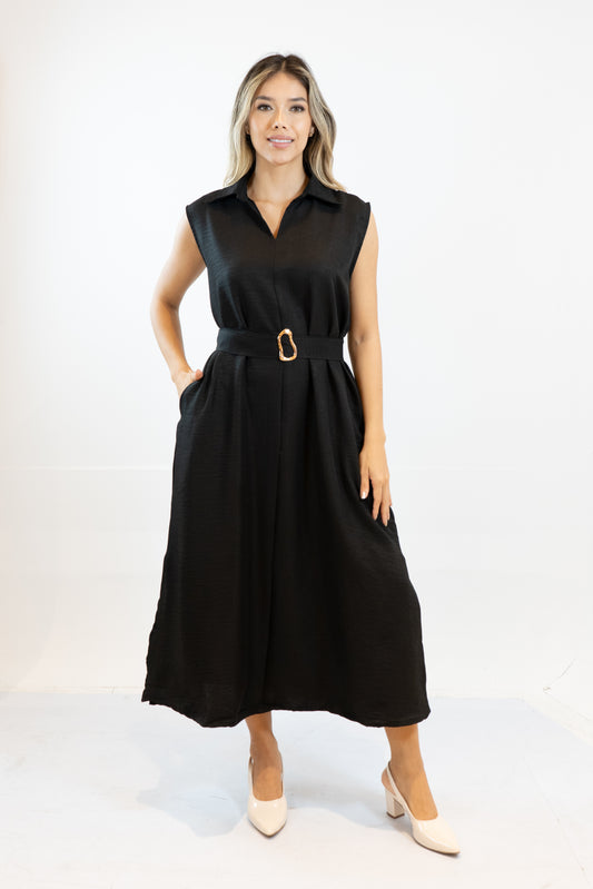 VESTIDO CLEO MARBELLA - COLOR NEGRO