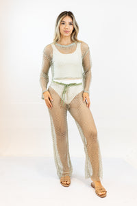 PANTALON ISABELL - COLOR VERDE