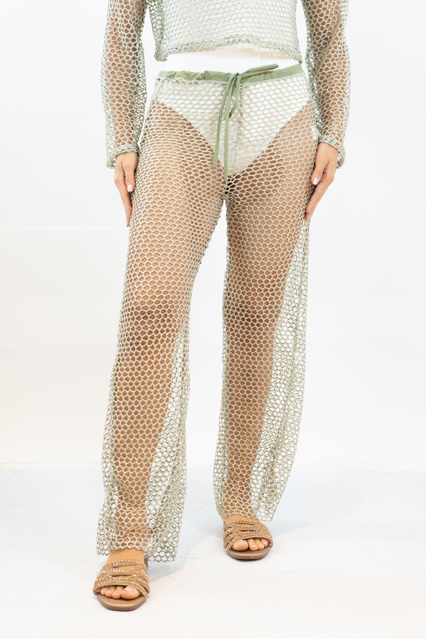 PANTALON ISABELL - COLOR VERDE