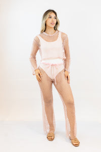 PANTALON ISABELL - COLOR ROSA