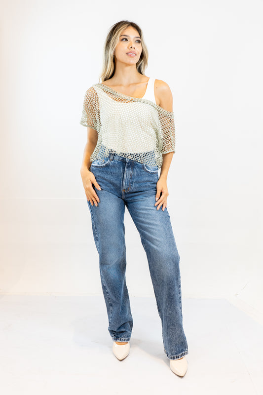 BLUSA  NAIA -  COLOR VERDE