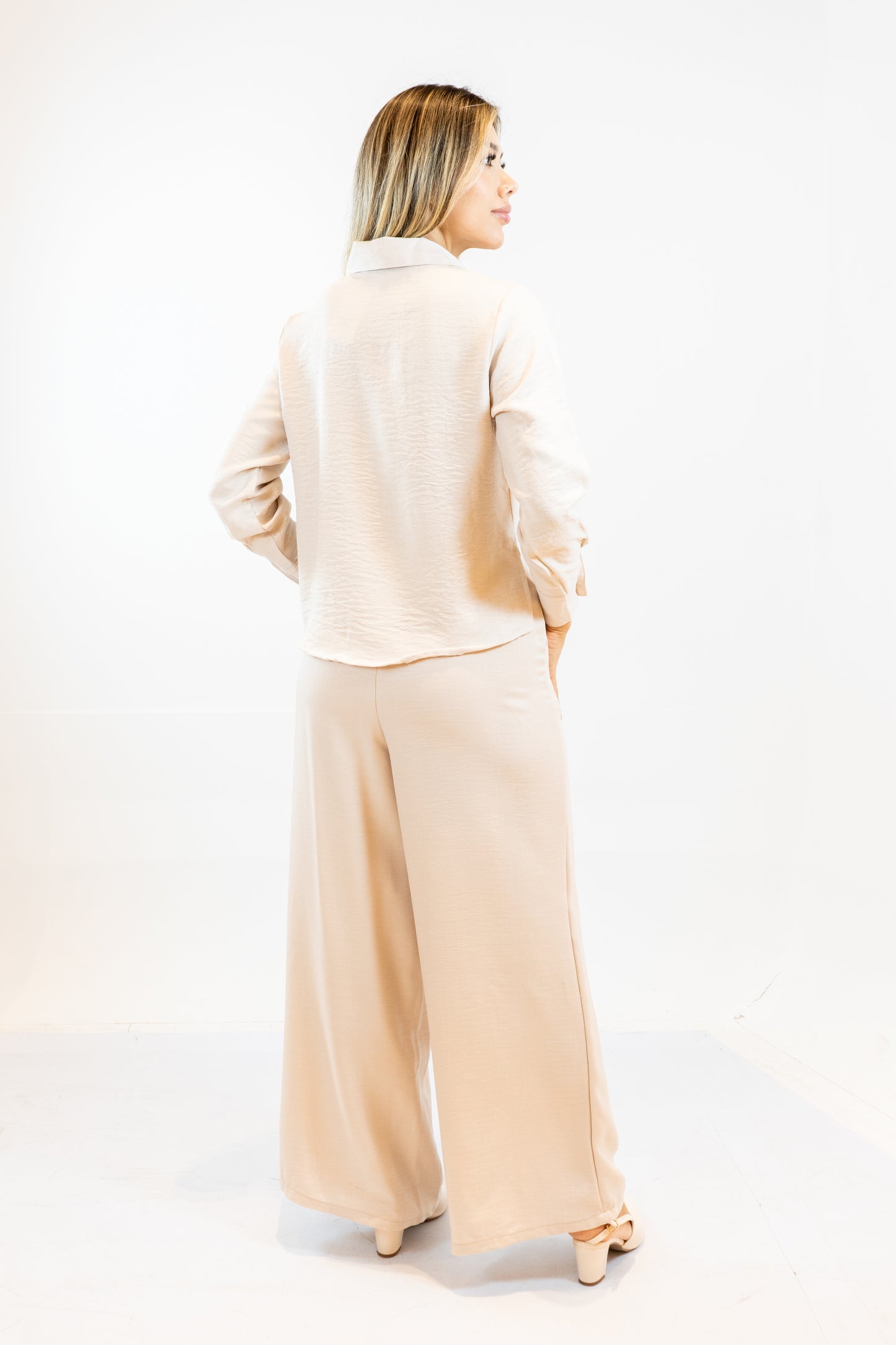 PANTALON AMBART - COLOR VAINILLA