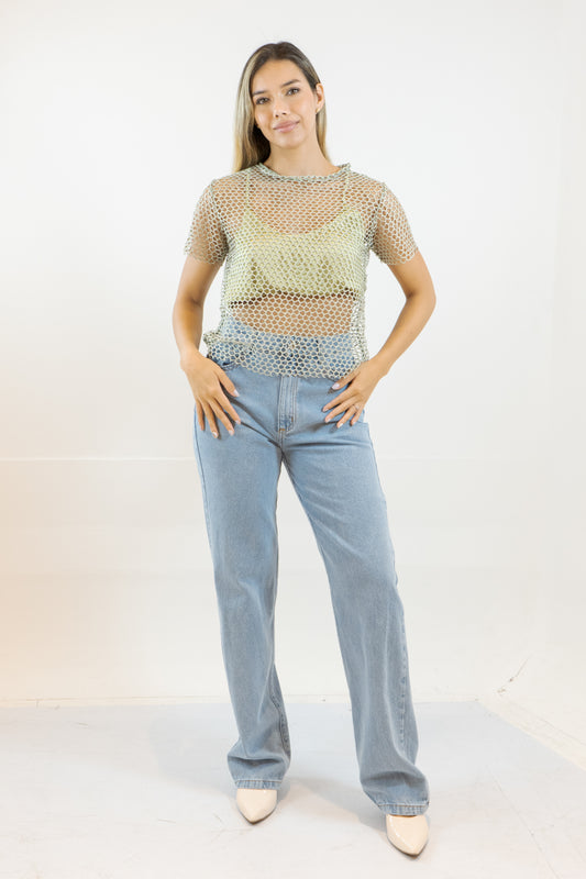 CAMISETA SINDY - COLOR VERDE