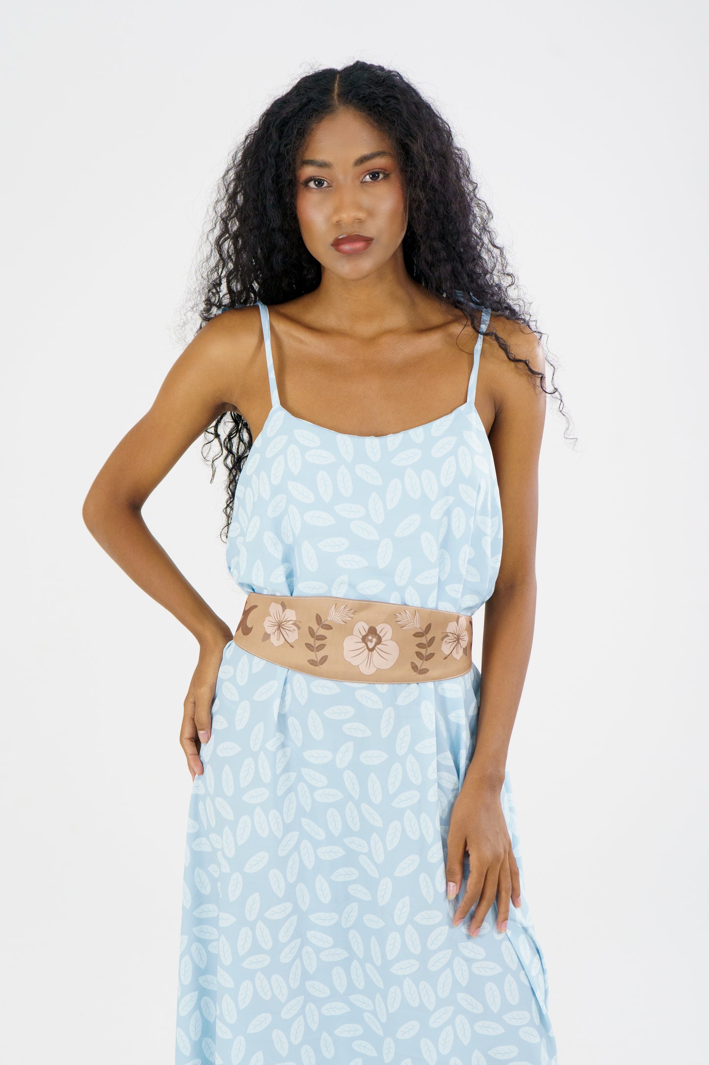 VESTIDO LARGO SOFIA - AZUL