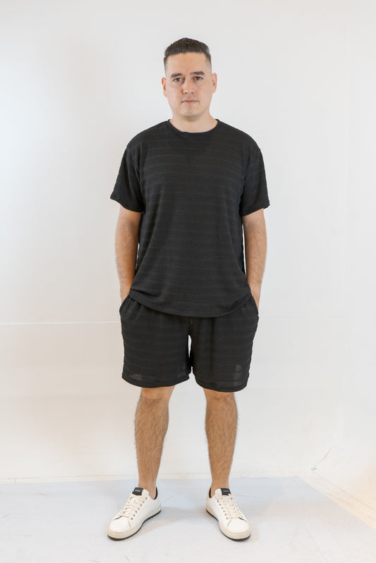 BERMUDA SANTY CHANEL - COLOR NEGRO