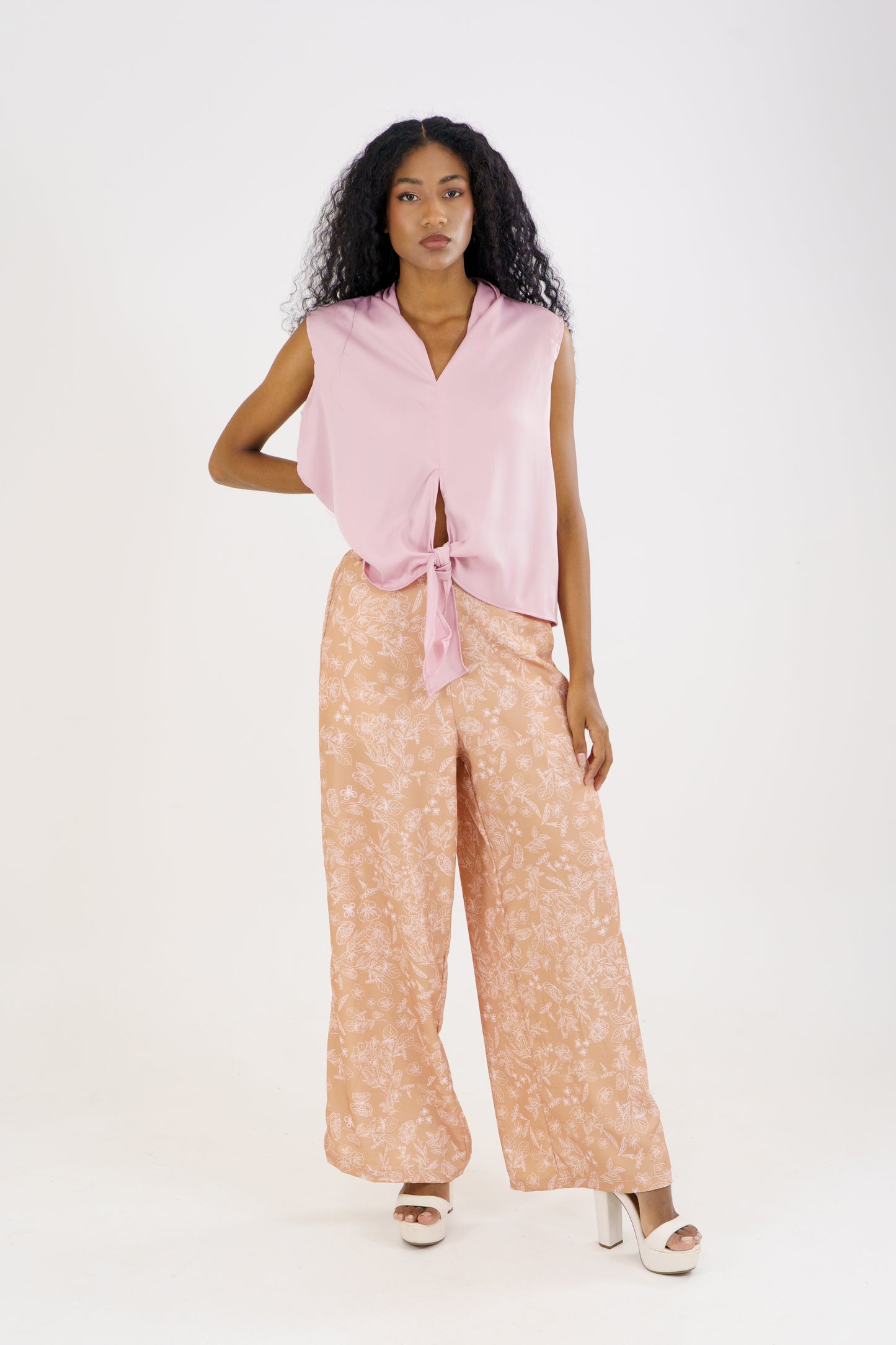 PANTALON FLORENCIA - ROSA