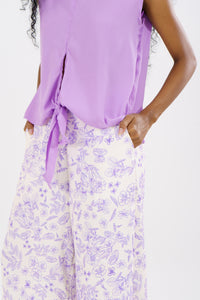 PANTALON FLORENCIA - LILA