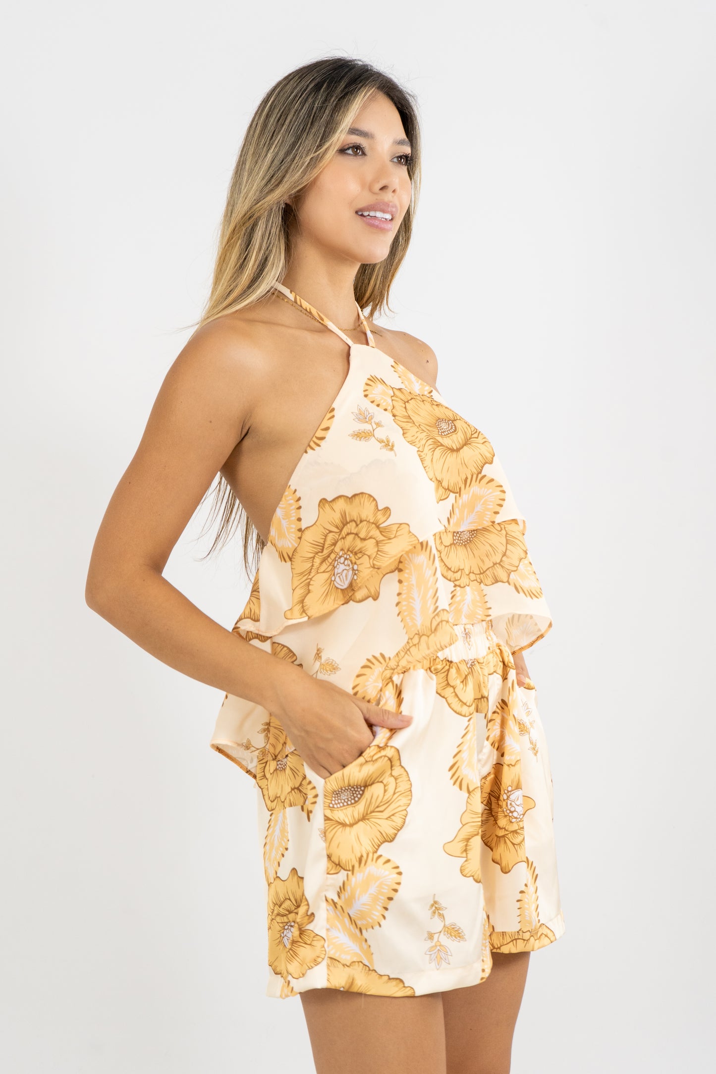 TOP MARCELA SIENA - COLOR NARANJA