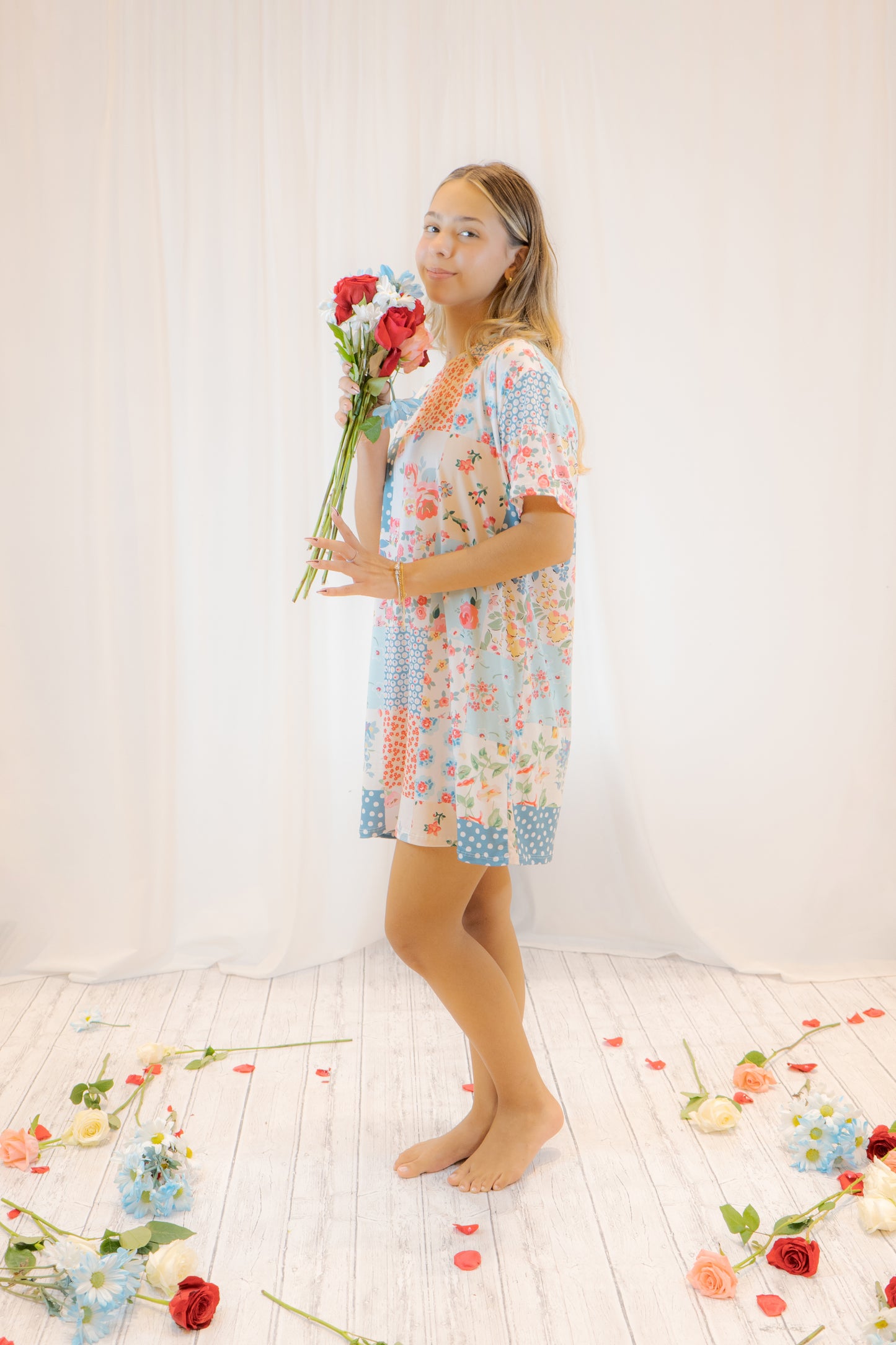 BATOLA PIJAMA JARDIN DE COLORES