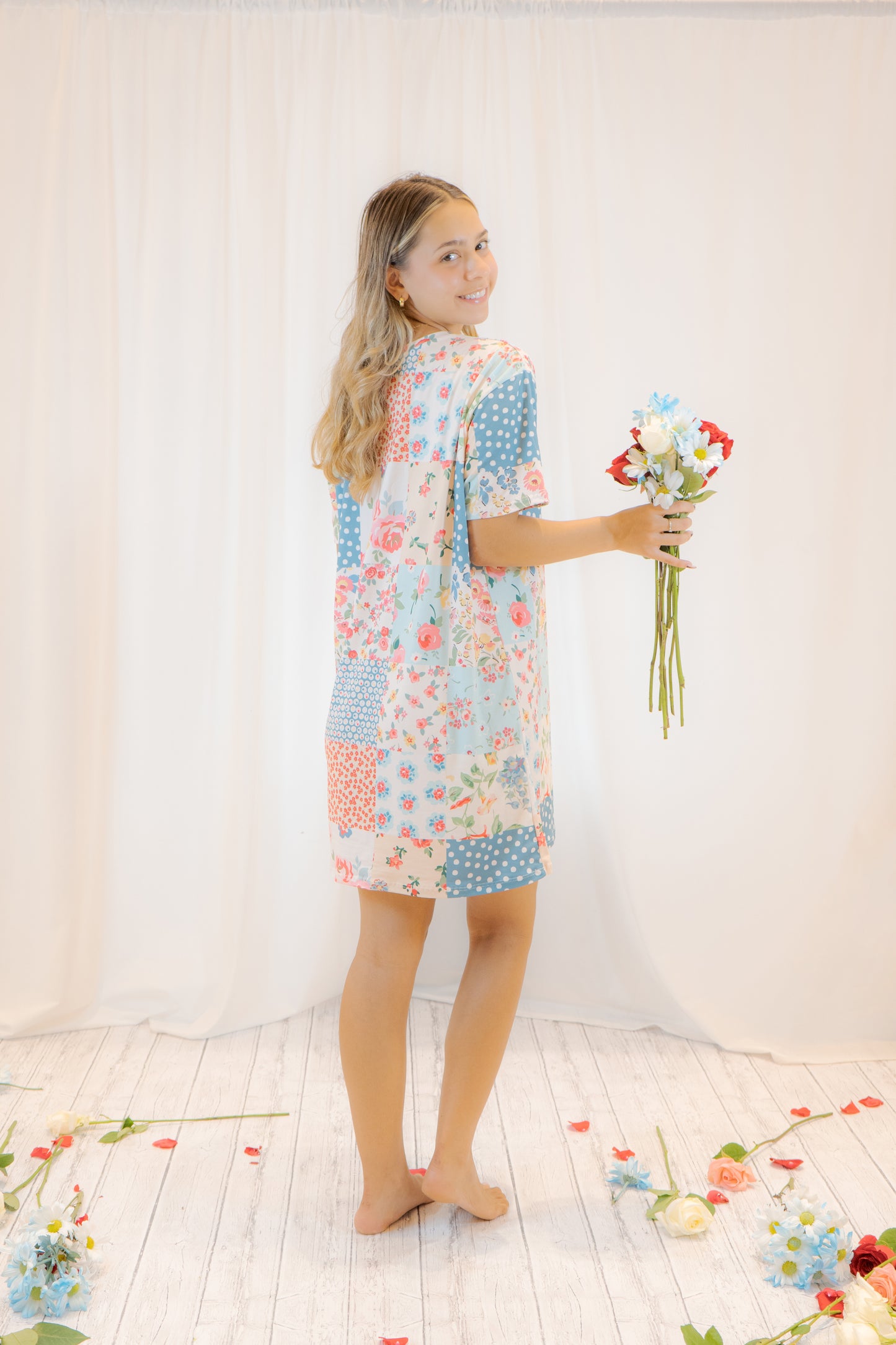 BATOLA PIJAMA JARDIN DE COLORES