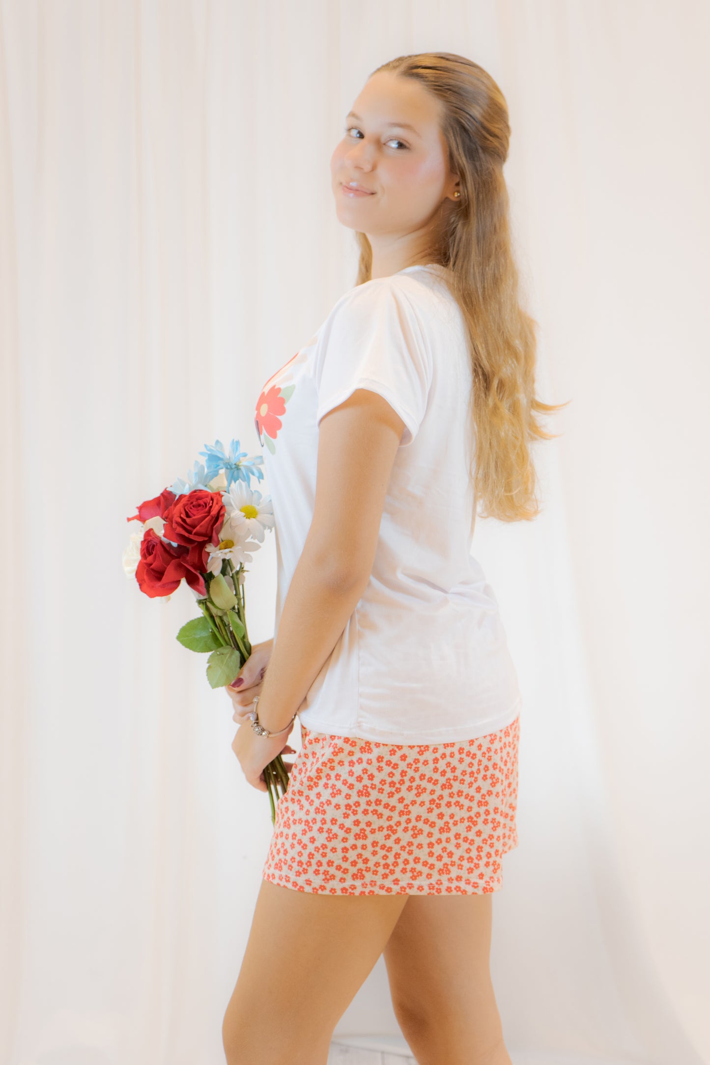 PIJAMA RUBI TROPICAL - CAMISA - SHORT