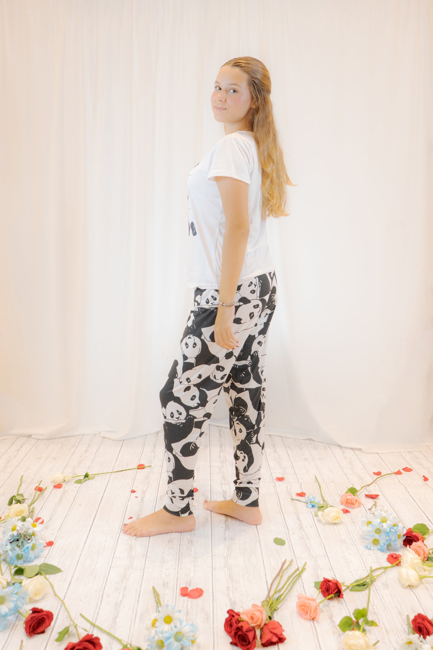 PIJAMA PANDA - CAMISETA - PANTALON