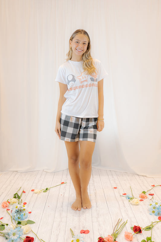 PIJAMA CUADRO CLASICO - CAMISA - SHORT