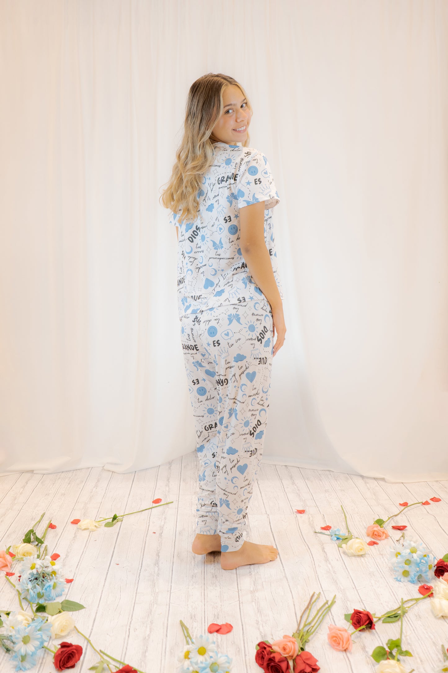 PIJAMA DIOS  - SET PANTALON SUBLIMADO