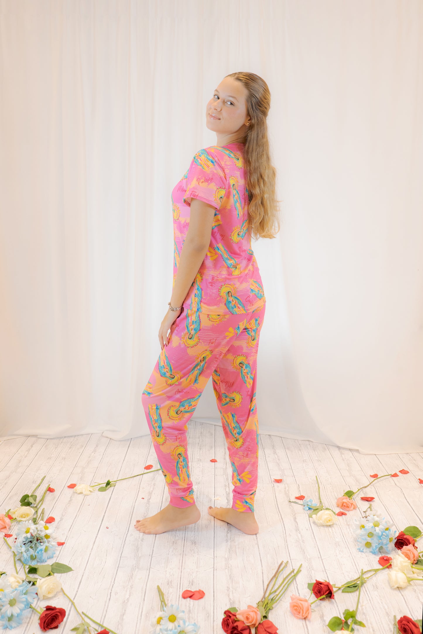 PIJAMA VIRGEN  - SET PANTALON SUBLIMADO